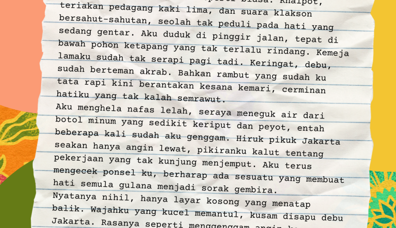 CERPEN: KERAJINAN TANGAN DARI SISA NASI GORENG