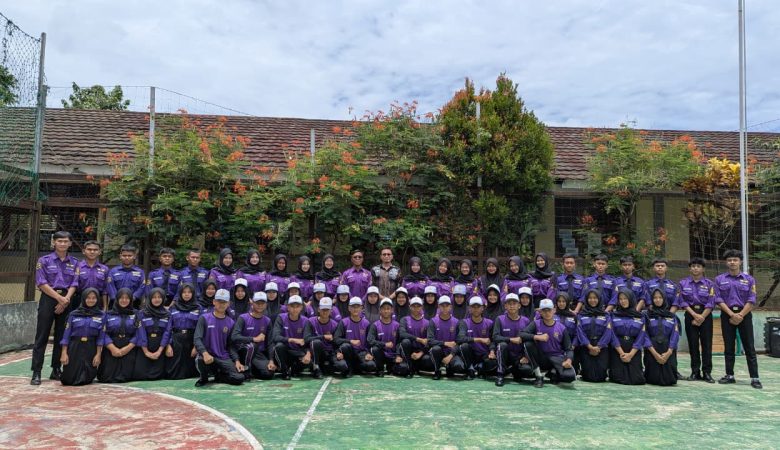 Diklat Dasar CAPAS dan Pembagian Baju PDL Paskibra Satria Bathara Sakti SMK Al Hafidz Leuwiliang